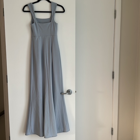 Show Me Your MuMu Paris Gown in Steel Blue - Picture 2 of 3